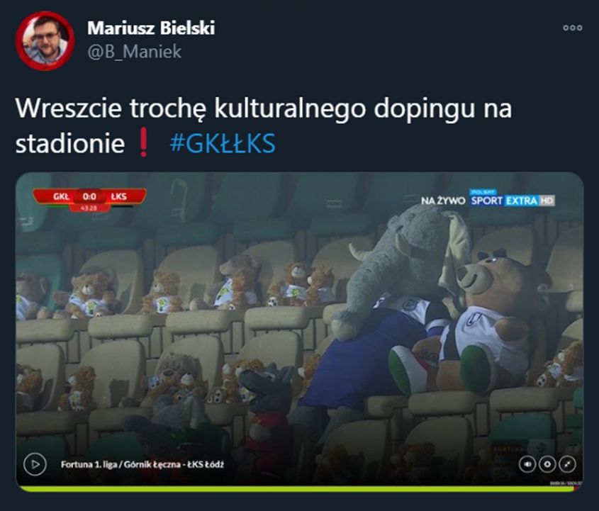 ''DOPING'' na stadionie podczas meczu Górnik Łęczna - ŁKS Łódź! :D